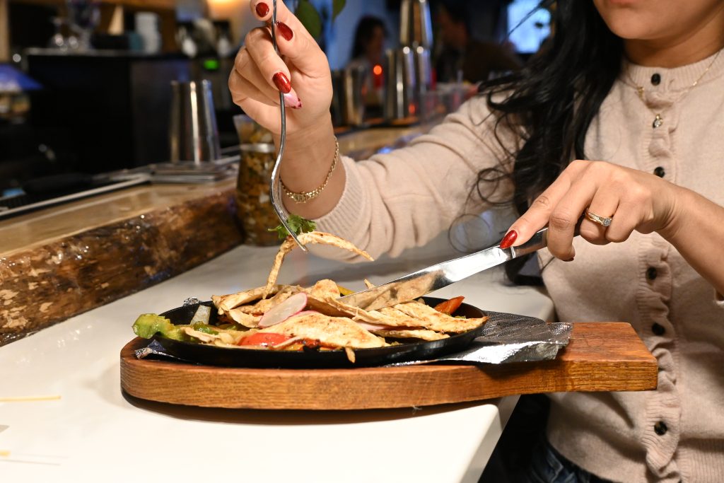 Mexican food tacos and tequila at Tapas and Tequila restaurant in Blue Ridge GA